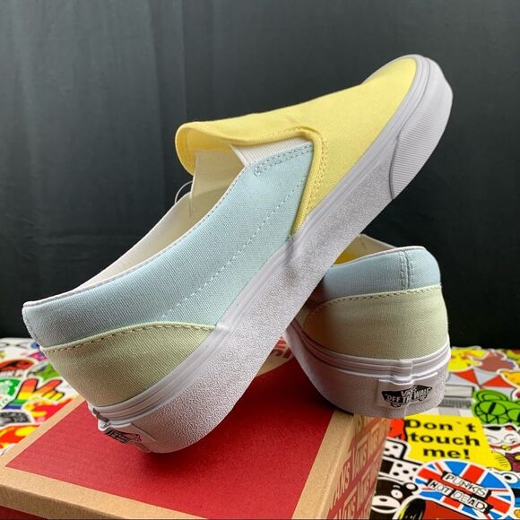 Vans Slip On Pastel Block Women’s Various Sizes - Picture 10 of 11
